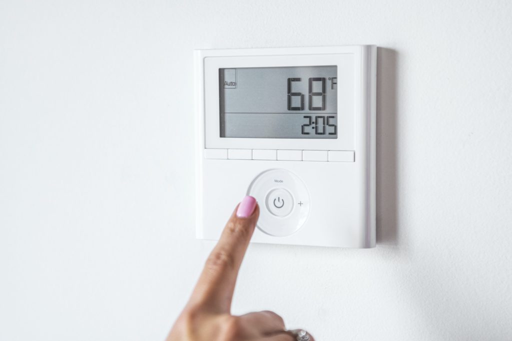 Temperature control in a smart home